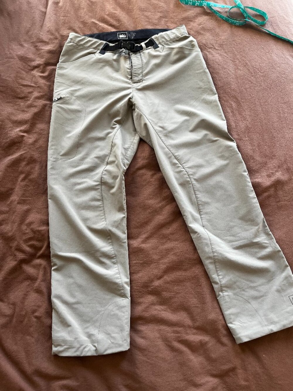 REI Co-op Screeline Hiking Pants - Tan/Burlap - Men's M, 30L